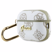 Guess GUAP2PG4GPH AirPods Pro 2 (2022/2023) cover valge/valge 4G Hook