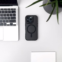 Glitter Ümbris MagSafe Compatible jaoks iPhone 17 - Must