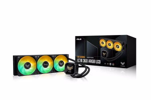 ASUS TUF Gaming LC III 360 ARGB LCD protsessori kõik-ühes vedelikjahuti 12 cm must 1 tk