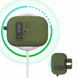 Tech-Protect Slim Hook Ümbris jaoks AirPods Pro 3 - Roheline