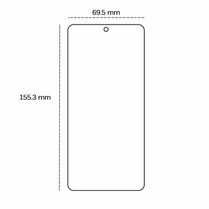 Защитное стекло 2,5D Motorola Moto G54 5G Power