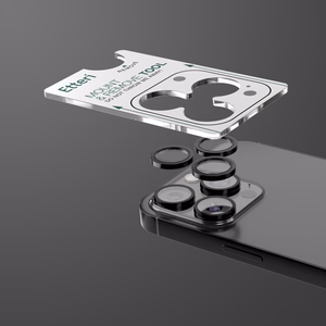 Etteri защита объектива камеры iPhone 16 Pro / 16 Pro Max черный