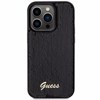 Guess Sequin Script Metal ümbris jaoks iPhone 13 Pro / 13 - must