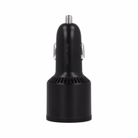Blavec Car charger BS-06D-C Trip - USB + 2xType C - QC 3.0 18W PD 65W with Type C to Type C (CCBS06DCQ-U2CB) black