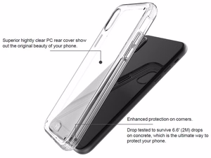 X-Doria ClearVue ümbris seadmele iPhone XS Max, läbipaistev