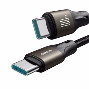 USB kaabel Joyroom SA25-CC5, must, Type-C / Type-C, 120 cm