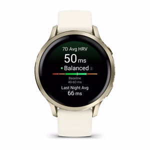 Garmin Venu 4 – GPS-nutikell, AMOLED, 41 mm, kuldne