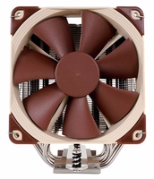 Noctua NH-U12S computer cooling component Processor Cooler 12 cm pruun, Stainless steel