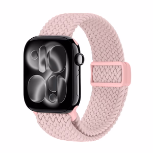 Crong Wave Band punutud Apple Watch rihm, 38/40/41/42 mm, roosa