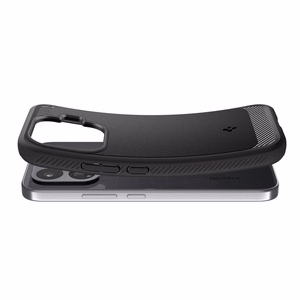 Spigen Rugged Armor ümbris Xiaomi 17T Pro jaoks, mattmust