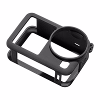 Puluz silikoonist kaitsümbris rihmaga DJI Osmo Action 6 jaoks