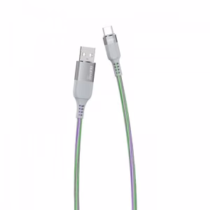 USB Kaabel Dudao L9XT Flowing Light hall Type-C 100cm (LED kaabel)
