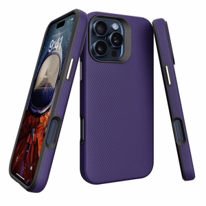 Чехол Perfectionists Triangle Mag для iPhone 17 фиолетовый