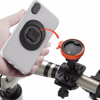 Phone Holder jaoks Bicycle, Motorcycle, El. Vehicle, 22.2-28.6mm