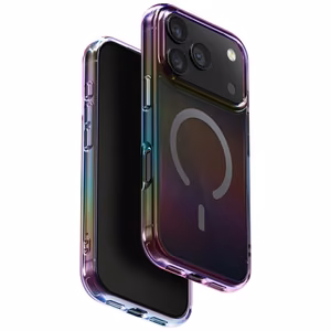 Uniq Iridescia Ümbris jaoks iPhone 17 Pro Magclick Charging - Multicolor
