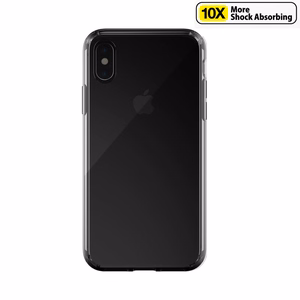 Just Mobile Tenc Air ümbris seadmele iPhone XS / X, kristallmust