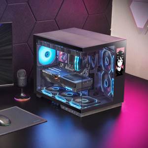 Mars Gaming MCMIRAGE компьютерный корпус Midi Tower черный