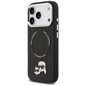 KARL LAGERFELD ümbris jaoks IPHONE 17 Pro Max compatible with MagSafe KLHMP17XPSMLRKCK (PU K&C Pins) must