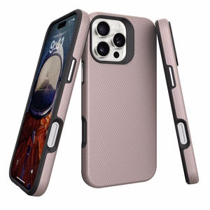 Чехол Perfectionists Triangle Mag для iPhone 13 Pro Max розовое золото