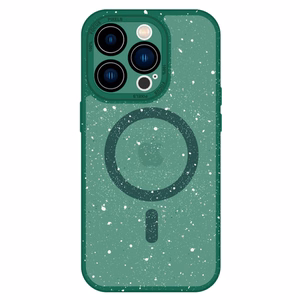 Tel Protect Magnetic Splash Frosted Ümbris jaoks Iphone 14 roheline