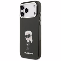Karl Lagerfeld IML Aquarelle Karl & Logo MagSafe Ümbris jaoks iPhone 17 Pro Max - must