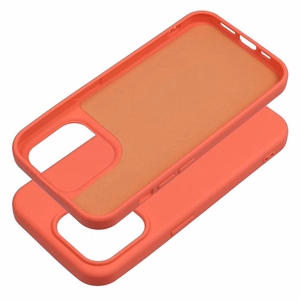 SILICONE case jaoks IPHONE 15 Pro peach