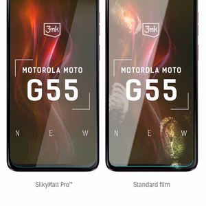 Motorola Moto G55 5G – 3mk Silky Matt Pro telefoni ekraanikaitse