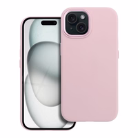 Ümbris to iPhone 15 Forcell F-Protect Raam Premium ühilduv koos Magsafe roosa