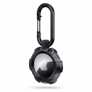 Tech-Protect TPUCarbon Ümbris jaoks Apple AirTag - must