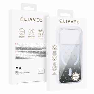 Liavec Bubble ümbris iPhone 18 Pro Max / 17 Pro Max jaoks, must