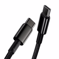 Baseus cable Tungsten PD USB-C - USB-C 1,0 m must 100W 