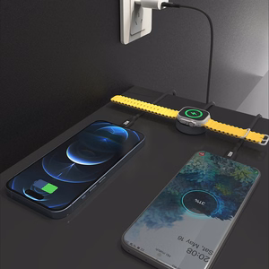 Apple Watch Dudao A12Max+ PD 100W 3in1 Laadija Kaabel: USB-C Lightning 1.2m - must