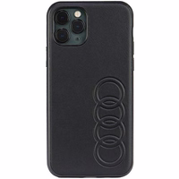 Audi Synthetic Leather iPhone 11 Pro 5.8" must/must hardcase AU-TPUPPCIP11-TT/D1-BK
