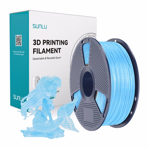 SUNLU PLA filament (läikiv sinine)