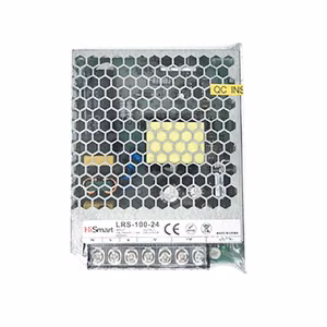 MEAN WELL LRS-100-24 korpusega lülitustoiteplokk, 24 V / 4,5 A (108 W)