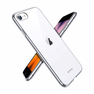 Crong Crystal Slim ümbris seadmele iPhone SE (2020) / 8 / 7, läbipaistev