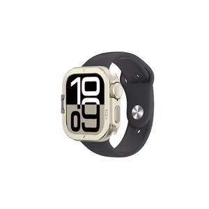 Металлический чехол AmazingThing Titan Pro для Apple Watch 11 46mm алюминий - титан