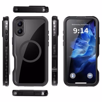 Waterproof case SHELLBOX GT compatible koos MagSafe jaoks IPHONE 16 Plus must