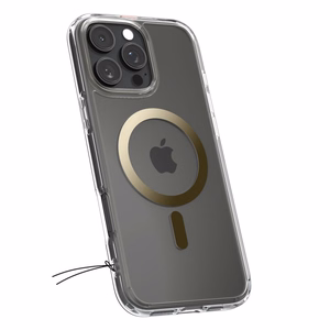 SPIGEN ümbris ULTRA HYBRID MAG compatible with MagSafe jaoks IPHONE 16 Pro kuldne
