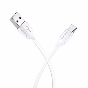 USB kaabel Borofone BX19 USB-A to USB-C 1.0m valge