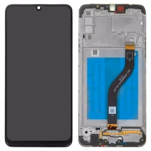 LCD ekraan Samsung A207F A20s puuteekraani ja raamiga must originaal