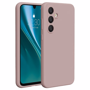 Etteri Silikoon ümbris for Samsung Galaxy S24 FE heleroosa