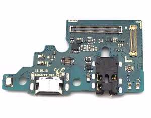 Flex Samsung A515 A51 2020 jaoks plugin, microphone, headphone connector original (service pack)