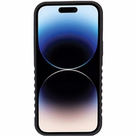 Audi Synthetic Leather ümbris with MagSafe jaoks iPhone 14 Pro Max - must