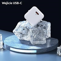 USAMS Võrgulaadija 1xUSB-C T45 30W PD3.0 Fast Charging +kaabel U63 USB-C/Lightning must UXTZH01 (USAMS-UX)