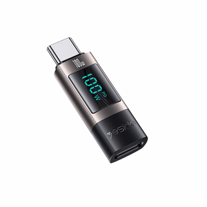 Yesido Adapter OTG GS24 - Typ C (male) to Type C (female) - with LCD display must