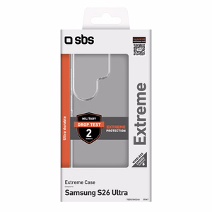SBS Extreme X2 Ümbris for Samsung Galaxy S26 Ultra - läbipaistev
