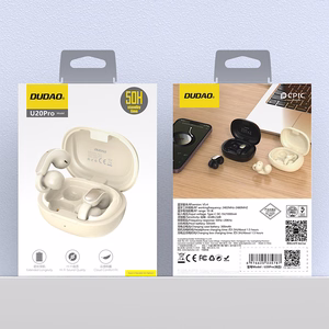 Dudao U20 Pro TWS Bluetooth Juhtmevaba Kõrvaklapid - Valge