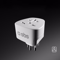 SBS CH Travel Adapter - Universal - Valge