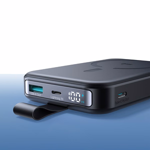 Joyroom JR-PBM11 Powerbank 10000mAh 22.5W Qi2, MagSafe совместимый, с подставкой - черный